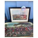 Antique Fox Hound Hunting Collection