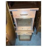2 Solid Wood End Night Stands Need Some Refinishin