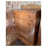 Solid Wood Dresser with 28x47H