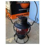 Dressel Antique Red Lantern