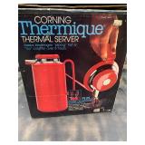1987 Corning Thermique Pastel Bouquet Thermal Serv