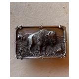 1984 American Buffalo Belt Buckle