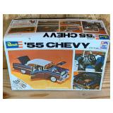 1973 Revell model 55 Chevy partially completed