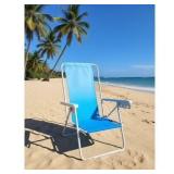 ShelterLogic Wave Beach 6 Position Ipanema Sun Cha
