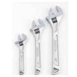 3-Piece Adjustable Wrench Set