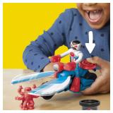 Play-Doh Marvel Captain America Moto-Slicer Playse