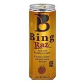 CASE of 12 cans Petey's Bing Energy, Raspberry Jui
