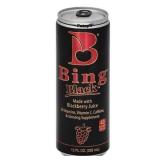 CASE of 12 cans Bing Black Energy Drink Made with