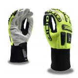 Cordova 7720 High-Visibility Impact Gloves, Corded