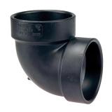 2 in. ABS DWV 90-Degree Hub x Hub Vent Elbow