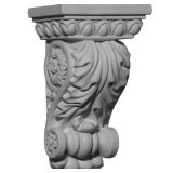 4 pack of 5 in. x 3-5/8 in. x 8-3/8 in. Polyuretha