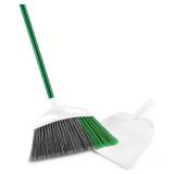 Extra-Large Precision Angle Broom and Dustpan Set