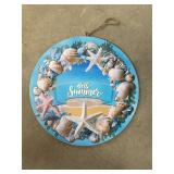 Hello summer 11  decorative hanging wood sign