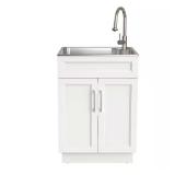 Glacier Bay 24 in. Drop-In Stainless Steel Laundry