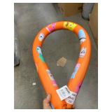 Fabric covered foam pool noodle