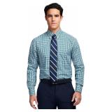 Izod Men's Dress Shirt Regular Fit Long Sleeve Wri