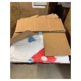 Case of small dominos plastic bags