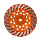7 in. 24-Segment Turbo Cup Grinding Wheel