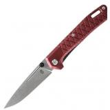 Gerber Zilch Folding Knife - Drab Red, Stonewashed