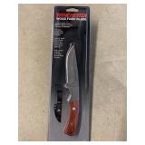 Winchester wood fixed blade with sheath