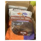 5 Pack OPEN BOX Jack & Pup Pig Ear Treats