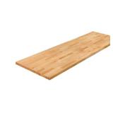DAMAGED 6ft. L x 25 in. D Finished Engineered Birc