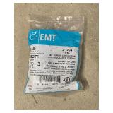 3 piece EMT 1/2  set screw connector w/insulated t