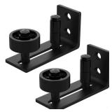 4.8 in. Sliding Barn Door Floor Guide, 8-in-1 Adju