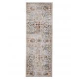 FLAWED: Melrose 39P5F 2'6'x7'3' Runner Area Rug -