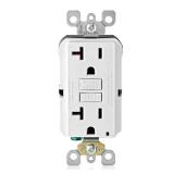 3 piece 20 Amp 125-Volt Duplex Self-Test Slim GFCI