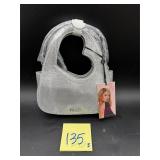 New Silver Paris Hilton Purse