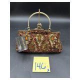 NEW handcrafted beaded bag