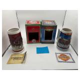 Collectors Budweiser Steins