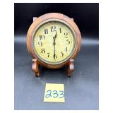 Sterling & Noble Clock in Easel