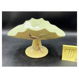 Vintage Hull Pottery Serenade Pattern Pedestal ..