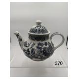 Churchill Blue Willow pattern teapot.
