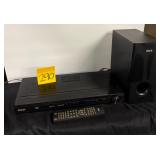 RCA DVD with remote and subwoofer