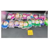 Lot of Barbie McDonalds Toys