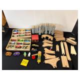 Melissa and Doug Wooden Train Set