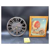Cowboy Clock and Indian clock
