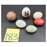 Collectible decorative items are vintage, hand-..