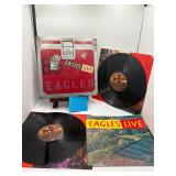 Eagles Live Records & poster