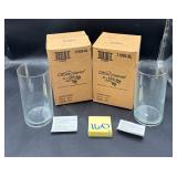 New Home Interior Glass Candle Holders
