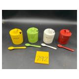 Strawberry Street condiment set