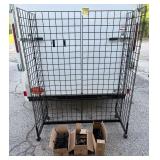 Wire Display, 2- sided with pegs 65 tall x 50 w..