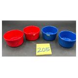 Pioneer Woman Flea Market Solid 9-Ounce Ramekin..