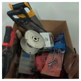 Box Full of Random Tools & garage Items