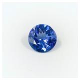1.5 Ct Brilliant Round Tanzanite Gemstone