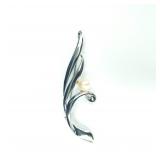 Sterling Silver & Pearl Brooch