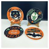 Jenelle Penner Vintage Halloween Inspired Plates